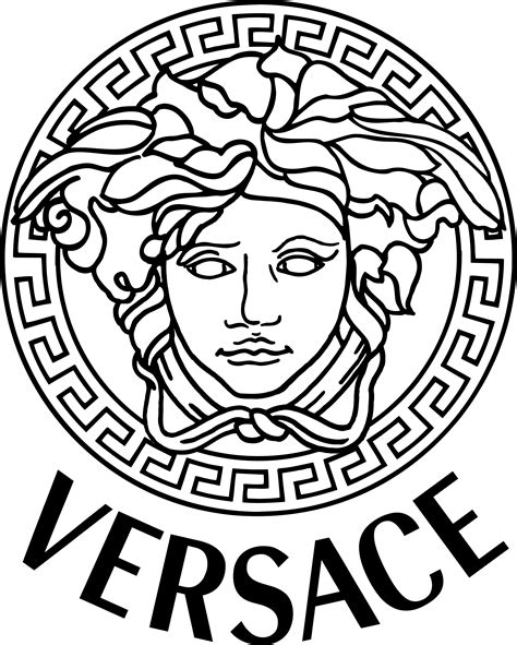 versace transparent grey|versace printable logo images.